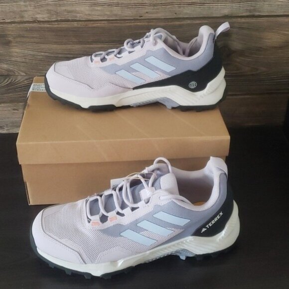 New Adidas Eastrail 2 Purple Blue Outdoor Trail Running Sneakers - Picture 3 of 10